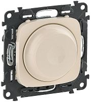 Светорегулятор поворотный без рамки Legrand Valena Allure 5-300Вт слоновая кость картинка